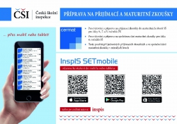 Informujeme o nabídce ČŠI - o přípravě na přijímací zkoušky