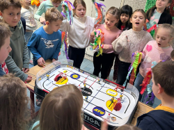 Turnaj ve stolním hokeji v ŠD