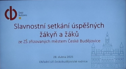 Slavnostní setkání úspěšných žákyň a žáků